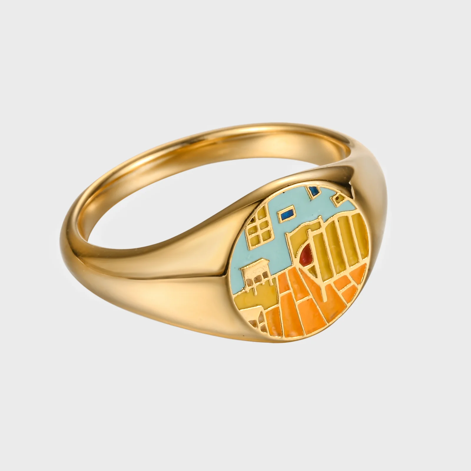 Bedroom in Arles - Gold Ring - Image 3