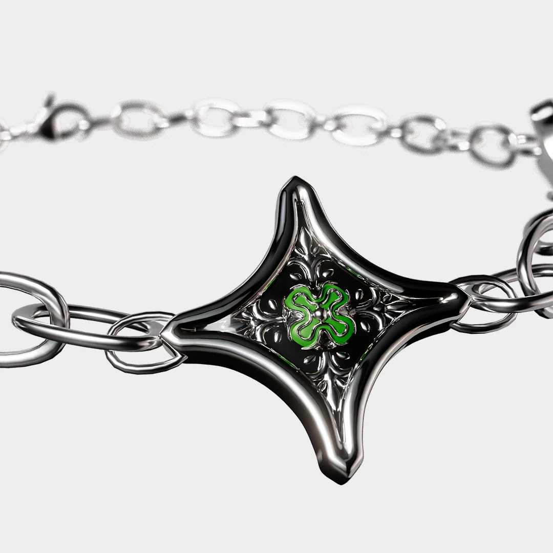 Ecstasy - Green Necklace - Image 3