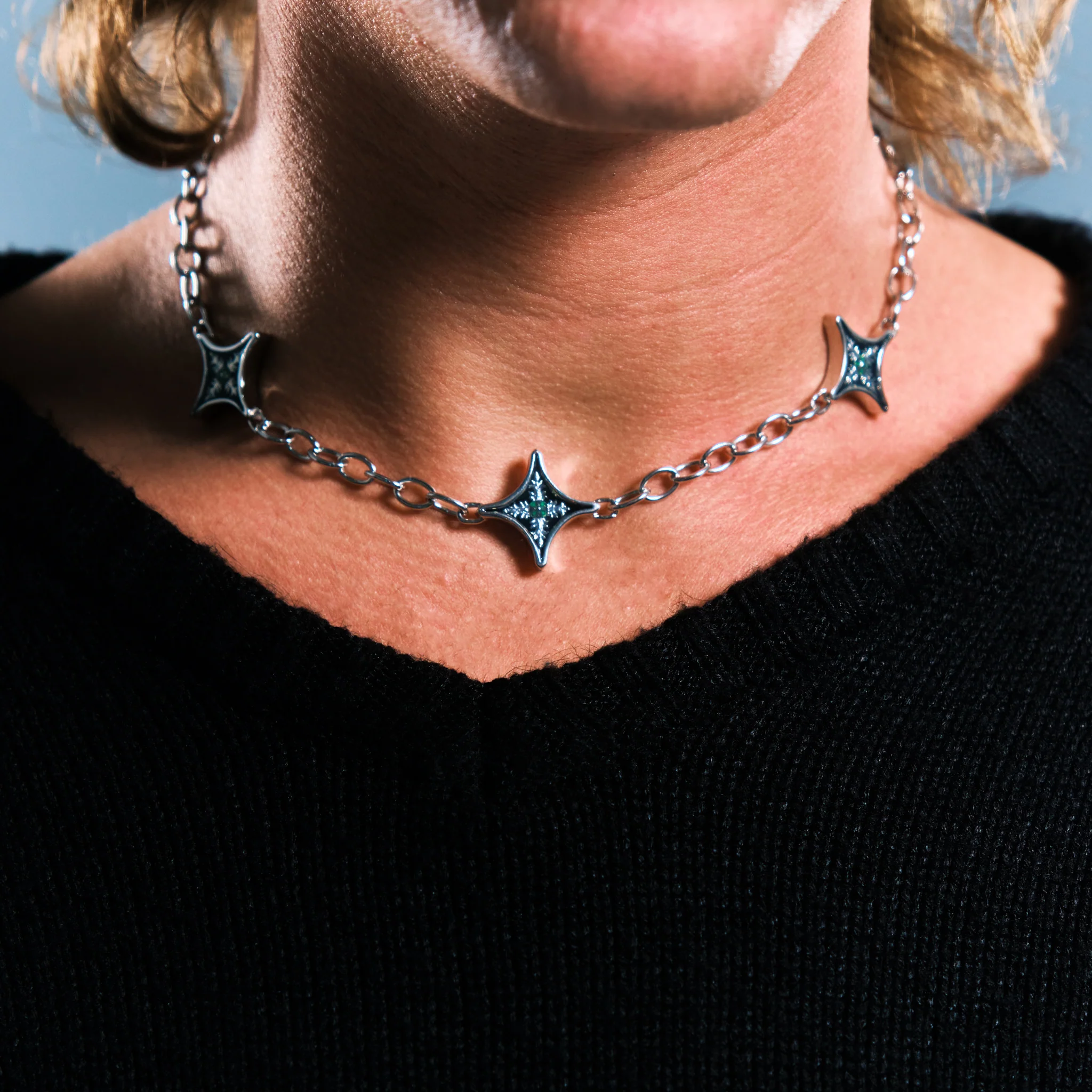 Ecstasy - Green Necklace - Image 4