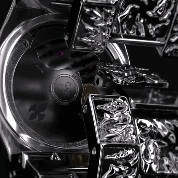 Ignis Sacra - Silver pink Dark Watch - Image 4