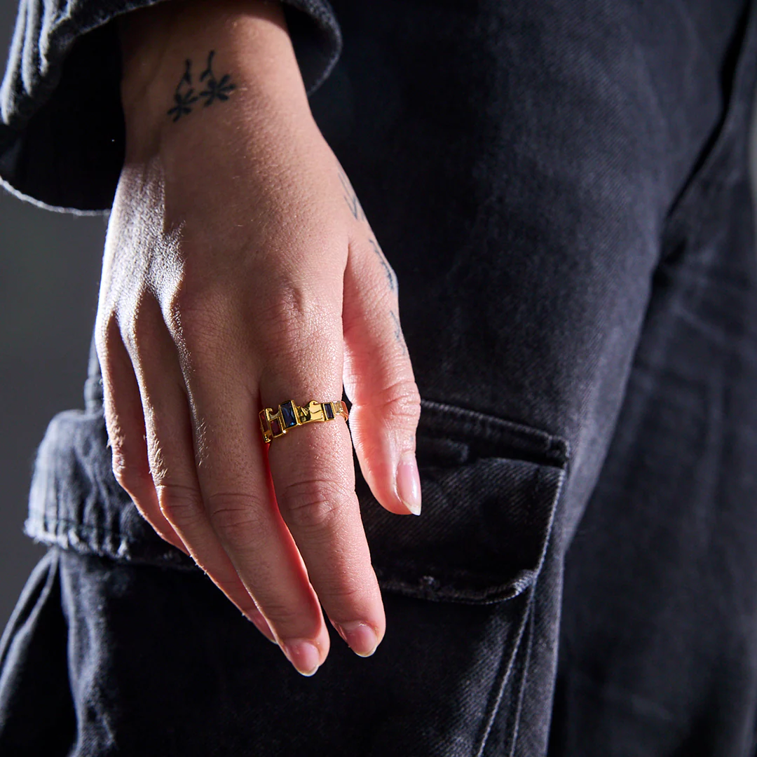 Impression, Sunrise - Gold Ring - Image 3