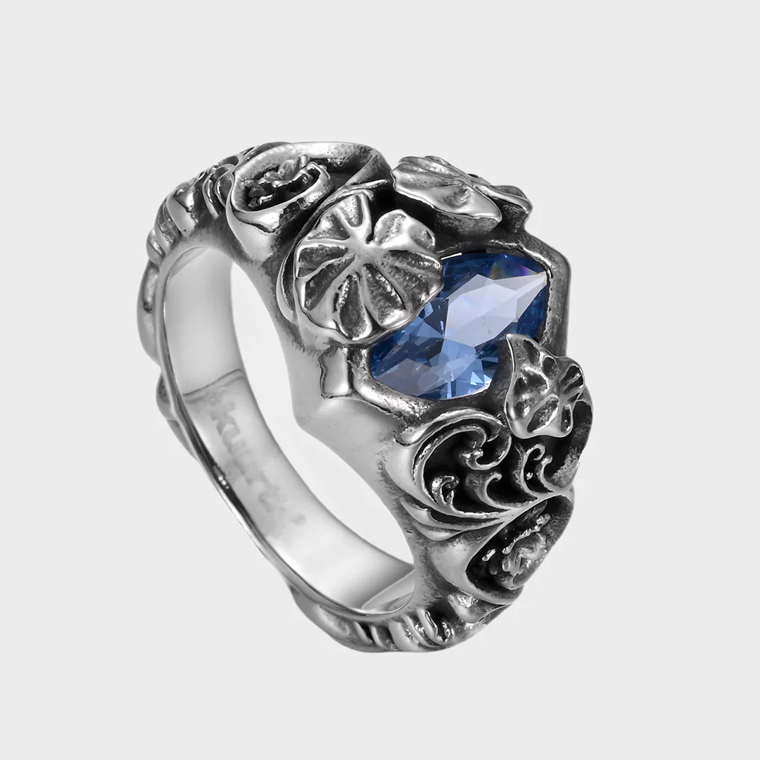Nénuphar - Blue Ring - Image 5
