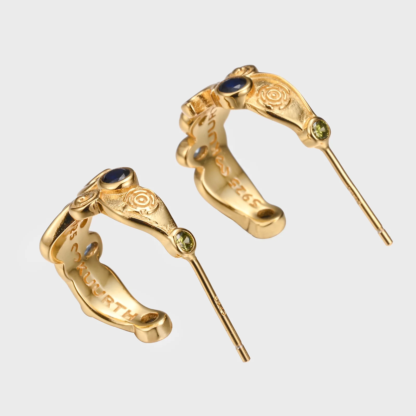 Starry Night - Gold Earrings - Image 6