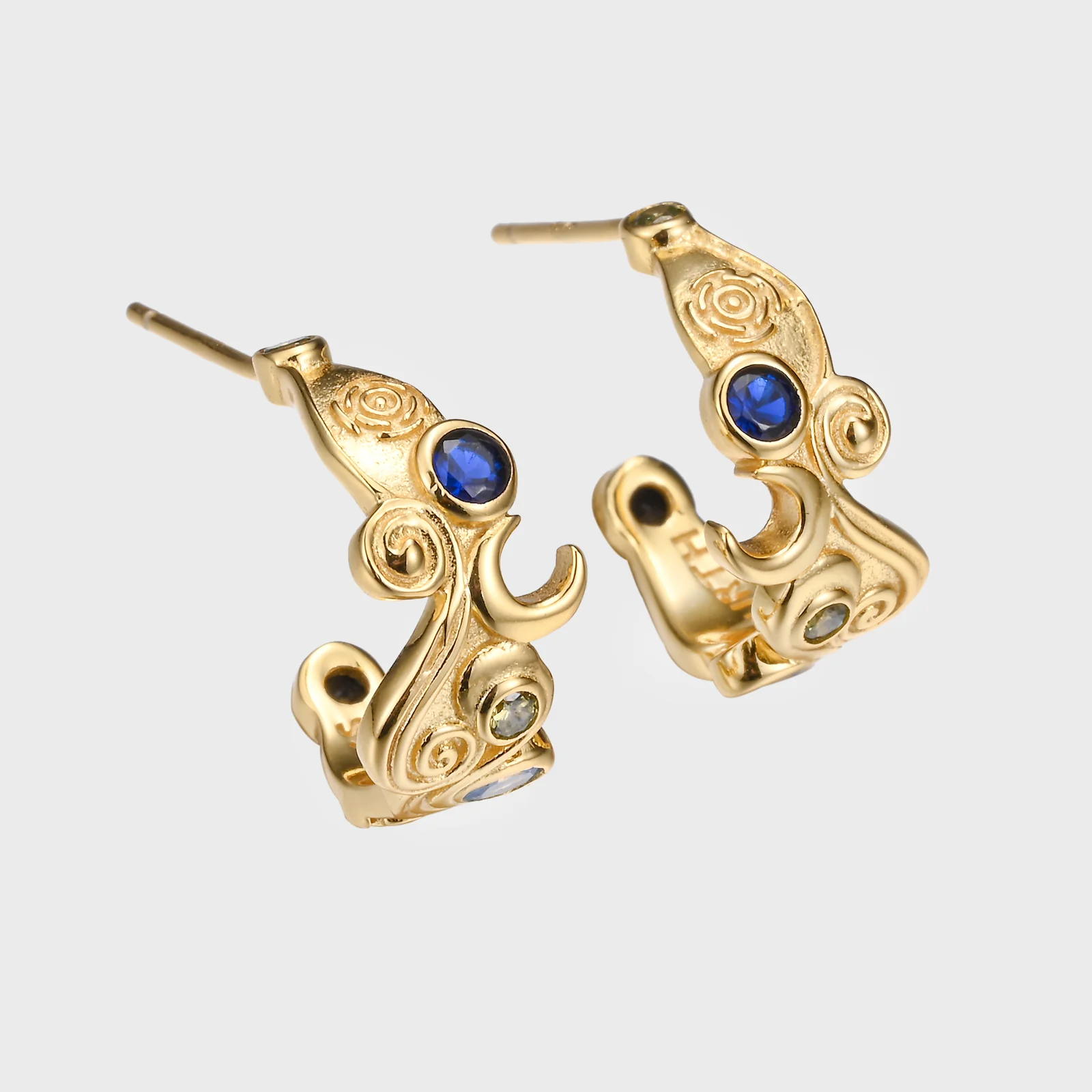 Starry Night - Gold Earrings - Image 7