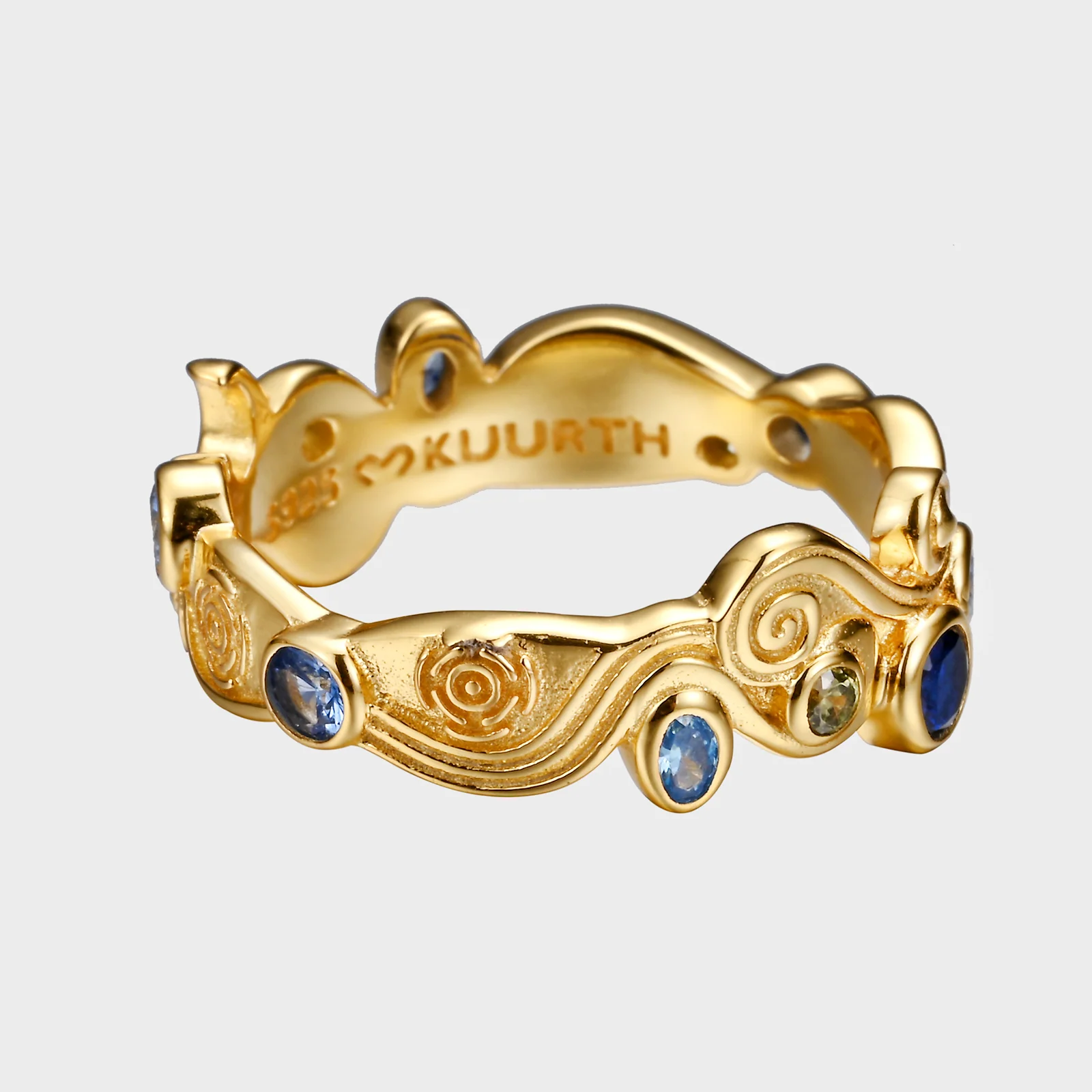Starry Night - Gold Ring - Image 8