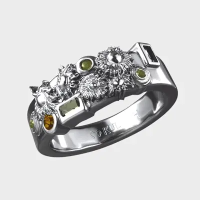The Arles Sunflowers - Ring LC - Image 4