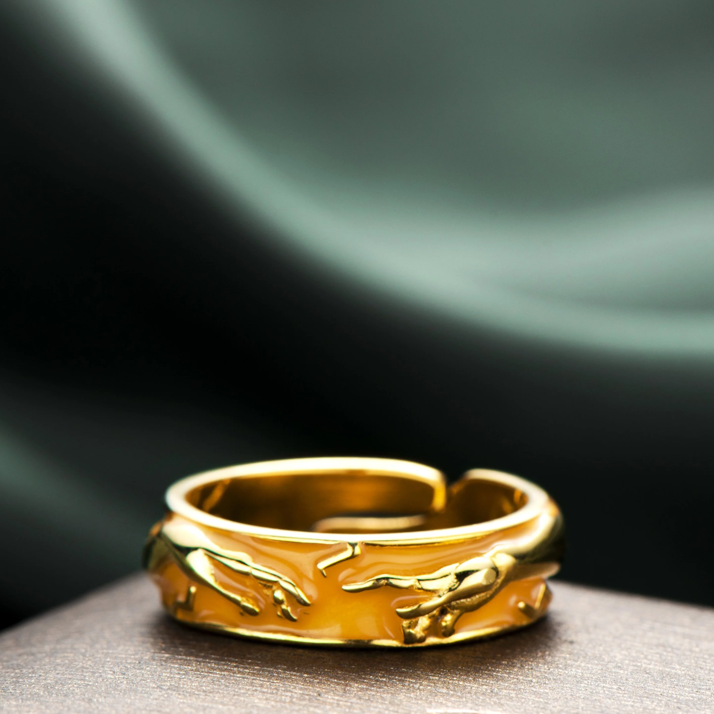 The creation of Adam - Ring Gold - Image 11