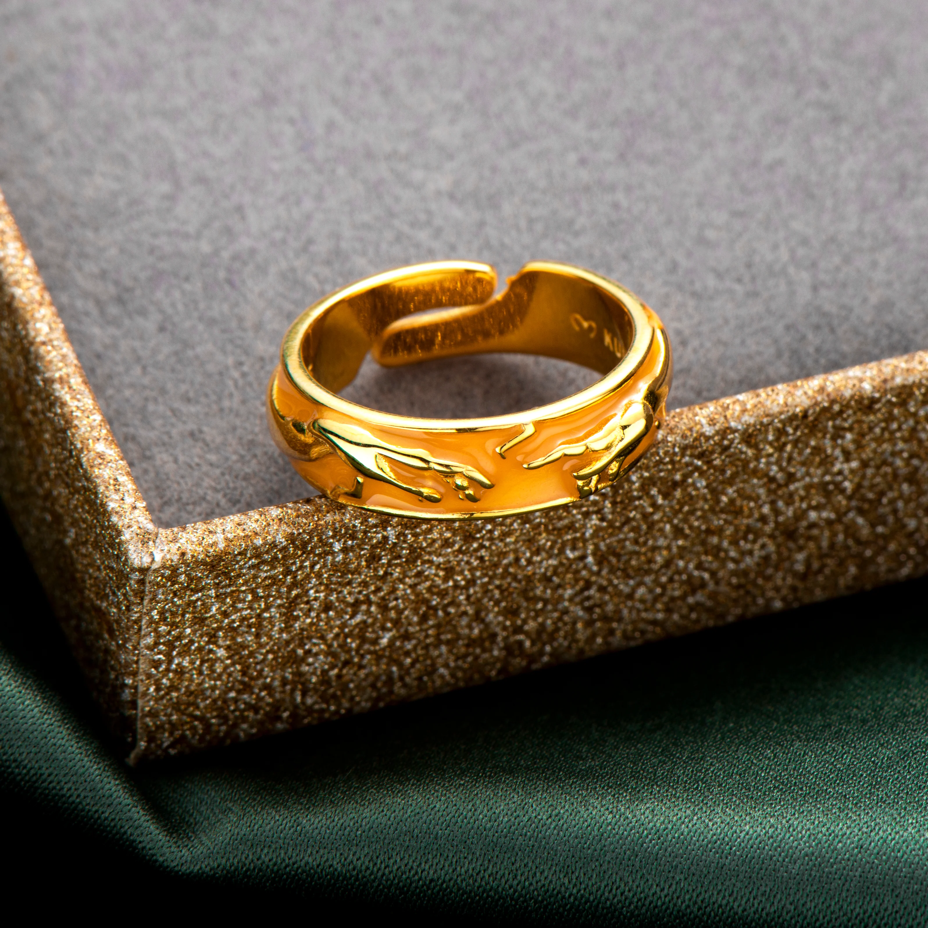 The creation of Adam - Ring Gold - Image 4
