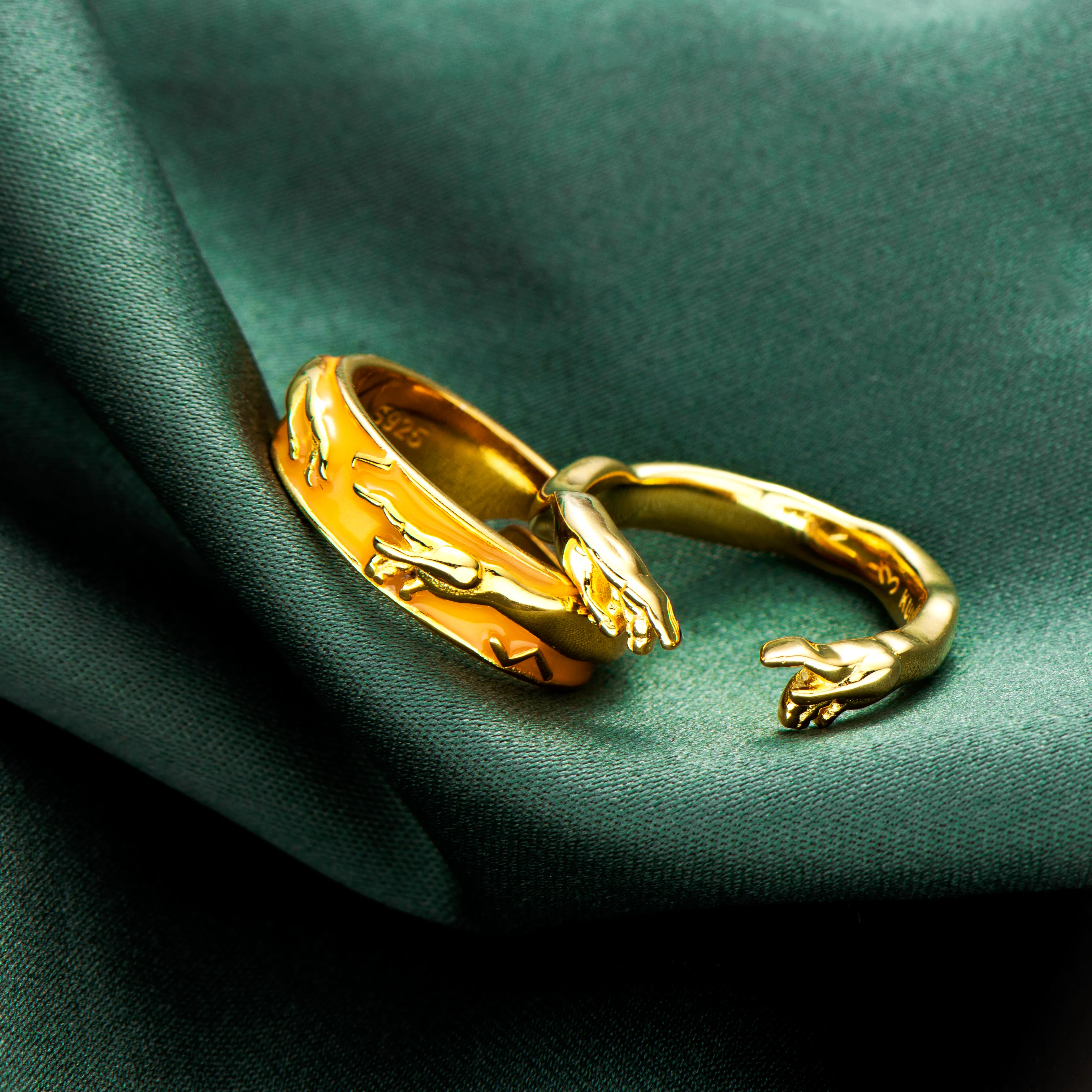 The creation of Adam - Ring Gold - Image 7