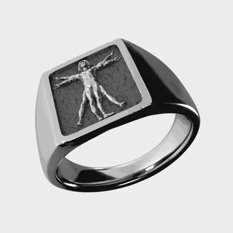 Vitruvian Man - Ring V2 - Image 3