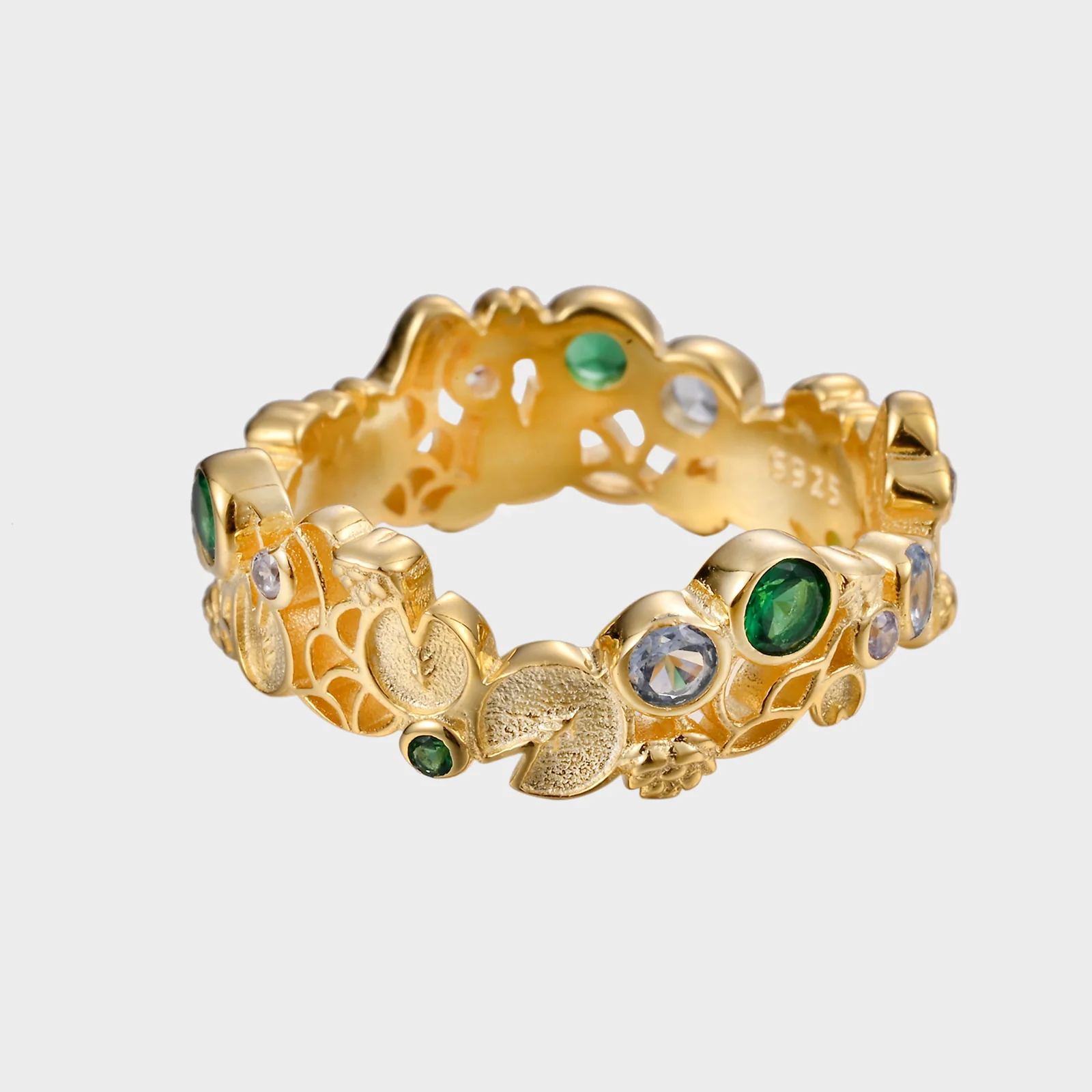 Water Lilies - Gold Ring - Image 7