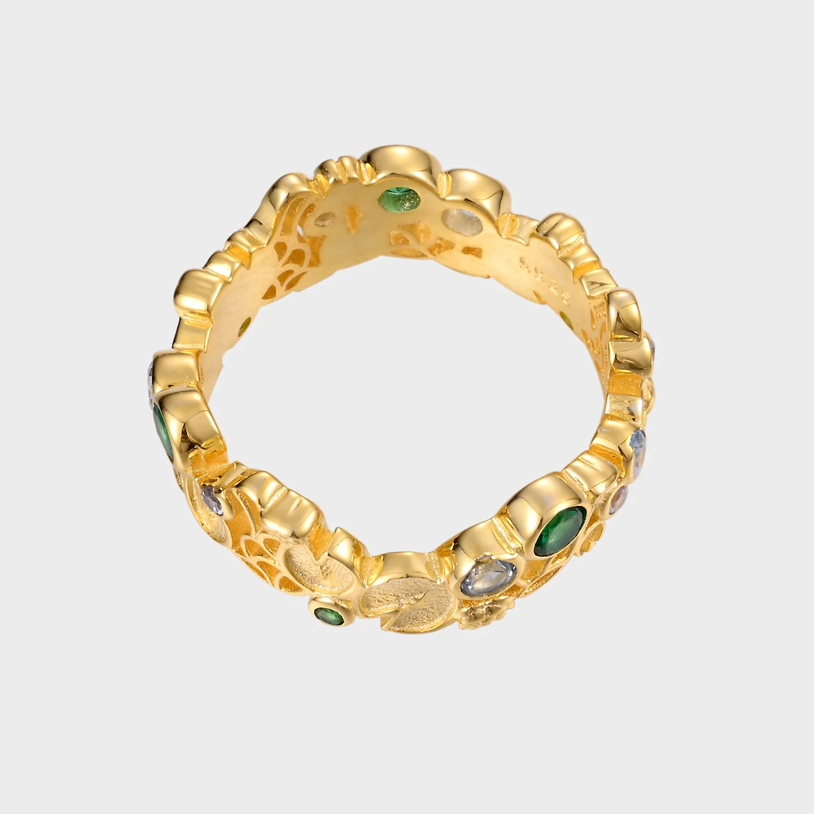 Water Lilies - Gold Ring - Image 8